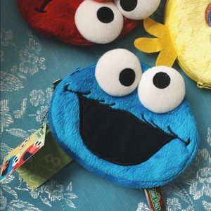 Cookie Monster coin purse